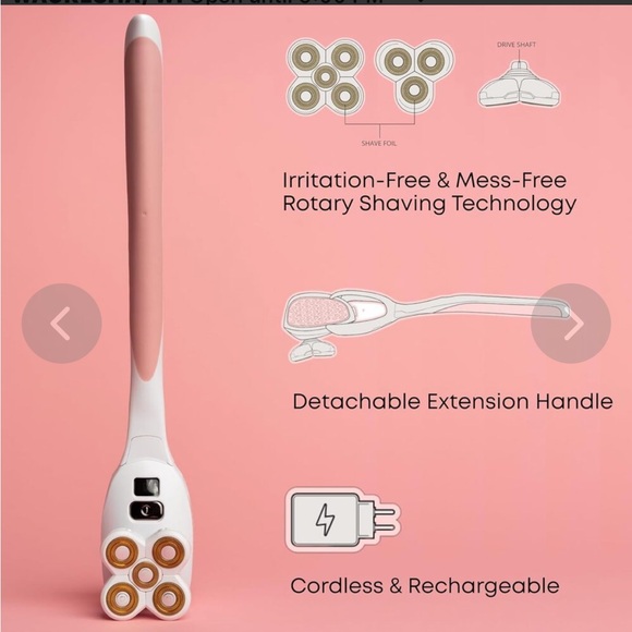 Pink Electric Shaving Kit - Picture 4 of 7